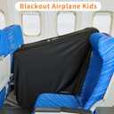 Airplane Blackout for Baby Airplane Blackout Blanket for Plane Sleep Pod Kids Travel Essentials Slumber Pod Blackout Tent for Pack and Airplane Blackout Cover Baby Travel Essentials for Flying
