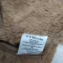 AiWMGL Newborn Baby Bear Outfit With Fold-Over Mittens and Footies Girls Boys Winter Fleece Clothes Hooded Romper Snowsuit 6-9 MO