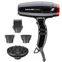 BaBylissPRO Nano Titanium Mini Hair Straightener​, Dual Voltage, 1/2"
2000W brushless motor blow dryer with engineered airflow for frizz control, 6 heat/speed settings for flexible styling