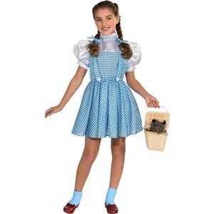 Rubies The Wizard of Oz: Dorothy Costume for Kids, Girls Size S