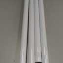 AIZESI Tension Curtain Rod for Windows 45 to 77 Inch, Adjustable Expandable Spring Curtain Rods No Drilling, Non Slip Curtain Rod for Bedroom Doorway Closet Door, White