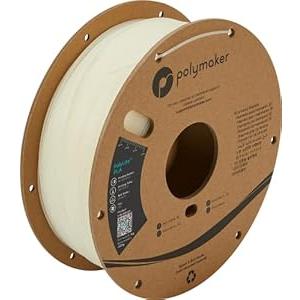 2.85mm PLA Filament 2.85mm, 1kg High Rigidity Natural PLA 2.85 Cardboard Spool - Polymaker PolyLite PLA 3D Printer Filament, Print with Most 3D Printers Using 3D Filament