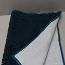 OLANLY Bathroom Rugs 30x20, Extra Soft Absorbent Chenille Bath Rugs, Rubber Backing Quick Dry, Machine Washable Bath Mats for Bathroom Floor, Tub and Shower, Home Decor Accessories, (30" x 20", Peacock Blue)