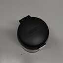 THERMOS FUNTAINER Insulated Stainless Steel Food Jar, 16 Ounce, Kids Lunch with Foldable Spoon, Push-Button Lid, Matte Black