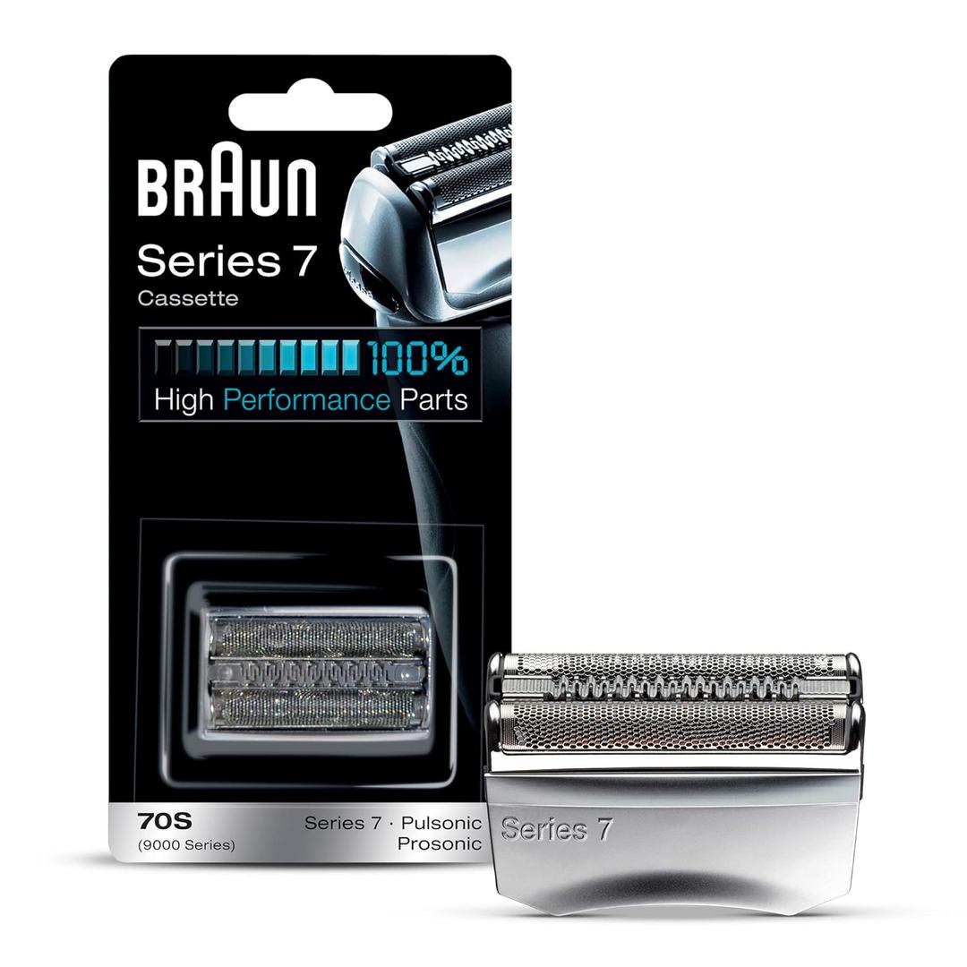 Braun Series 7 70S Electric Shaver Head Replacement Cassette  Silver (1 Count (Pack of 1)) Braun Series 7 70S Electric Shaver Head Replacement Cassette  Silver (1 Count (Pack of 1))