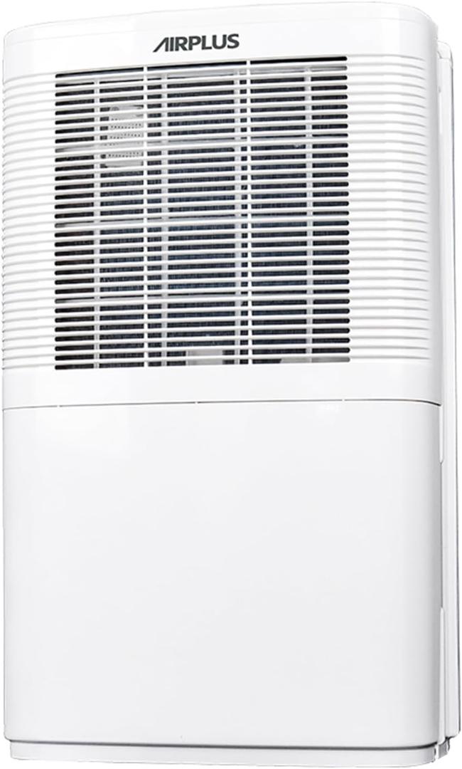 AIRPLUS Dehumidifiers for Home, 3000 Sq. Ft 35 Pint Dehumidifier for Basement with Drain Hose, Ideal for Large Room, Bathroom & Bedroom, with Timer, Washable Air Filter