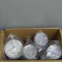 [100 SETS] 32 oz Clear Plastic Cups with Lids and STRAWS, Disposable Drinking Cups for Cold Drinks, Iced Coffee, Milkshakes, Smoothies