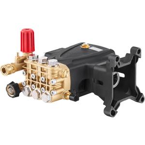 1" Shaft Horizontal Pressure Washer Pump 4000 PSI, Max 4.0 GPM, Compatible with Simpson MorFlex models 40224, 40225, 40226, and Santoprene model 41182.