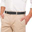 CHAOREN Mens Belt Leather Ratchet Belt - Customizable Fit, Effortless Style (35mm)