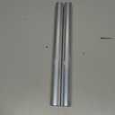TOP-VIGOR 2Pcs 6063 Aluminum Round Tube, 25mm OD 20mm ID 300mm Length, Silver, Industrial DIY Projects