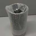 Shatterproof Acrylic Flower Vase with Wood Base10H*4.7''W Modern Table Centerpiece for Home Office Decor, Holds Fresh/Dried Stems, Lightweight&Stable, Present for Housewarming Christmas (Cylinder) (Cylinder Black Transparent)