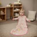 Baby Sleeping Sack Muslin Summer (12-24m) 0.5 Tog Cotton Lightweight Infant Sleeping Bag Toddler Wearable Blanket Breathable Thin Sleeper Sack