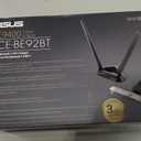 ASUS PCE-BE92BT WiFi 7 PCI-E Adapter with 2 External Antennas. Supporting 6GHz Band, 320MHz, Bluetooth 5.4, WPA3 Network Security, OFDMA and MU-MIMO, only Compatible with Intel motherboards
