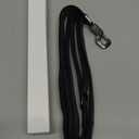 Fida 6 FT Heavy Duty Dog Leash with 2 Comfortable Padded Handles, Traffic Handle & Advanced Easy Snap Hook, Reflective Walking Lead for Large, Medium & Small Breed Dogs, Black