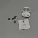 ABRAMTEK Mini Wireless Earbuds for Small Ears, E9 Tiny in-Ear Bluetooth Headphones, ENC Noise Cancelling, Touch Control, USB-C Charging Case, IPX7 Waterproof (White)