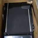 Walking Pad Treadmill with Incline, 2 in 1 Foldable Treadmills for Home Small Office, 300lbs Portable Compact Under Desk Treadmill with App, Remote Control and LED Display