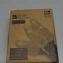 Brizled C9 Christmas Lights, 16ft 25 LED Faceted C9 Warm White Christmas Lights, Connectable Indoor Outdoor Xmas String Light, 120V UL Certified for Tree, Yard, Garden, Porch, Party & Holiday Decor