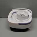 Portable Washing Machine, 16L Collapsible Mini Washer with UV-C Light & Spin Basket, 3 Cleaning Modes Small Foldable Laundry Machine for Clothes Underwear Socks Delicates Travel Camping Dorms (Purple)