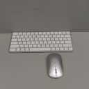 Bluetooth Keyboard and Mouse for Mac, Rechargeable, Mini Size, Ultra Slim, Quiet Typing, 4 Level DPI, Wireless Keyboard and Mouse Compatible with Mac, iPad, iPhone, MacBook Air/Pro