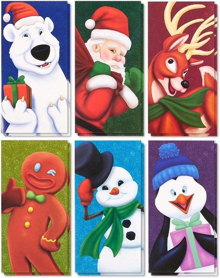 BEST PAPER GREETINGS Money Envelopes for Cash Gifts - 36 Pack, 3.6 x 7.25 In, Multicolor, 6 Designs - Money Cards & Gift Envelopes for Cash BEST PAPER GREETINGS Money Envelopes for Cash Gifts - 36 Pack, 3.6 x 7.25 In, Multicolor, 6 Designs - Money Cards & Gift Envelopes for Cash