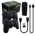 Upgraded Built-in 64GB 20000+ Video Games 4K HDMI TV Game Stick Console Wireless Gamepad, M8 Retro Gaming Console with 9 Emulators