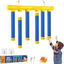 Reflex Drop Sticks Challenge Game - 3 Adjustable Speed Modes, Hand-Eye Coordination & Reaction Training Toy, Fun Catch Falling Sticks Game for Kids, Adults