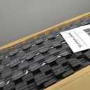 SUPERJARE 0.4'' Thick 24 Pcs 96 Sq Ft Rubber Top Exercise Equipment Mats, High Density EVA Foam Mats with Rubber Top, Interlocking Gym Flooring for Home Gym, Protective Workout Mat, Black/Grey