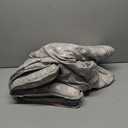 Moonsea Toddler Nap Mat with Pillow and Fleece Minky Blanket Grey, Lightweight and Soft Perfect for Toddlers Preschool, Daycare, Travel Sleeping Bag for Girls, 21" x 50", Fit on a Standard Cot