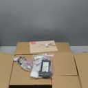 TALOYA Ceiling Fans with Lights and Remote, 46 Inch Low Profile Ceiling Fan with Light, Flush Mount, Reversible, 3CCT, Dimmable Black Modern Ceiling Fan for Bedroom, Living Room, Outdoor Patio