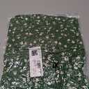 BLENCOT Long Skirts for Women Boho High Waisted Skirt Spring Summer Floral Print Smocked A Line Maxi Skirt Green X-Large (Green, XL)