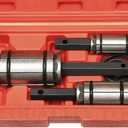 3 PC Tail Pipe Expander Exhaust Pipes Muffler Spreader Tool Set Spreading KIT