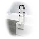 Drive Medical Adjustable Bathtub Grab Bar & Bathtub Safety Rail, White