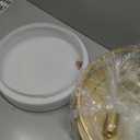 Gold Flush Mount Ceiling Light, 13inch Close to Ceiling Light Fixtures 24W 2200lm Dimmable 2700K/3000K/4000K/5000K/6000K Brass LED Ceiling Lamp for Bedroom Hallway Kitchen, AD-22008-L-GD