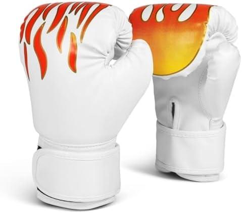 Flexzion Boxing Gloves for Kids 4oz – Training Punching Bag Mitts, Kid Boxing Gloves with Faux Leather & Wrap-Around Wrist Protection for Boys & Girls Ages 3-8 Years
