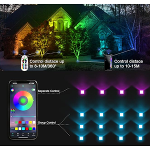 LED Flood Lights 6 Head 60W