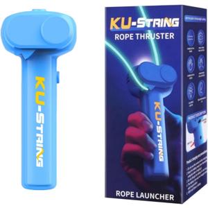 Rope Thruster Launcher, Glow in The Dark with Black Light Feature, Hand Held & Rechargeable