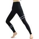 beister Medical Compression Pantyhose for Women & Men, 20-30mmHg Graduated Support Tights, Opaque Footless Waist High Compression Stockings & Leggings for Varicose Veins, Edema, Flight, DVT, S