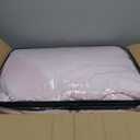 Juicy Couture Marshmallow Pink Velour Full/Queen Comforter Set - 3 Piece Luxury Bedding Ensemble