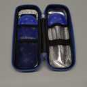 YOUSHARES Insulin Cooler Travel Case with Temperature Display - Refrigerated Medicine Cooling Bag with 2 TSA Approved Ice Pack, Medication Pen Diabetic Supplies Organizer for Trip and Daily