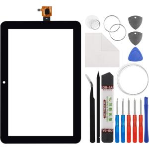 Front Glass (Without LCD Display) Compatible with 7 12th Gen 2022 P8AT8Z TP Touch 7.0 inch with Tools