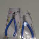 Wire Cutters, 5" Electronic Needle Flush Cutters, Ultra-Sharp Crafts Diagonal Cutters Pliers, Wire Snips Side Cutters for Circuit Board, Plastic, Soft Copper Wire, Floral(2 Pack)