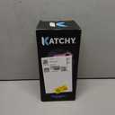 Katchy Flying Insect Trap Indoor  Catcher & Killer for Mosquito, Fruit Fly, Gnat & Small Moth  Non-Zapper with Suction & Blue Light  Ideal for Indoor Spaces, Kitchen & Plants (Original, Black)