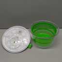 Salad Spinner, 5L Vegetable Washer Dryer Drainer Strainer with Bowl & Colander, Multi-Use Lettuce Spinner, Fruit Washer, Pasta and Fries Spinner (G1)