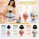 2-in-1 Balloon Stuffing Machine(Inflation + Deflating) With Pump & Expander Pliers (3 Filling Opening), Balloons Filling Tool Kit for Wedding Birthday Party Decoration Wrap Gift Bouquet