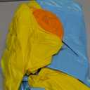 Munchkin Duck Inflatable Baby Bathtub for Babies 6-24 Months, White Hot Heat Alert, Great for Home or Travel, Classic Yellow Ducky (1 Count (Pack of 1))