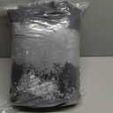 Arotive Microfiber Bathroom Rugs, Shaggy Soft and Absorbent Bath Rug, Non-Slip, Thick Plush Machine Washable Dry Bath Mats for Bathroom, Tub and Shower, 34x21, Black, Rectangular