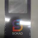 SOKAD for iPhone 13 Case, Cute Checkered Checkerboard Pattern Phone Case with Wrist Strap for Girls Women, Slim Soft Silicone Camera Protection Shockproof Case Cover, Brown