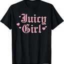 Cute Girly Pink and Black Trendy Preteen Gift Premium T-Shirt, Size S