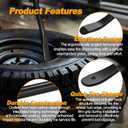 Tire Mounting Tools, Semi Tire Changing Tools. Heavy Duty tire Iron for tire Tools for Changing Tires. 39 Inch x 4/5 Inch, Black