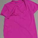 CRZ YOGA Girls Cloudweight Short Sleeve Athletic T Shirts - Active Sports Casual Tees Crew Neck Side Slit Kids Teen (Medium)